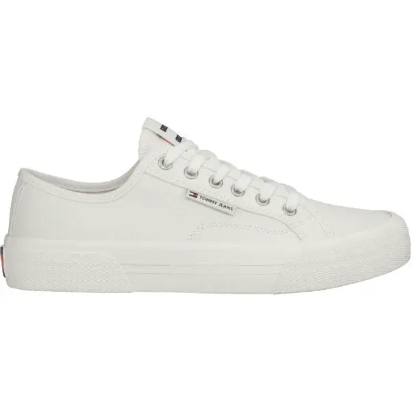 Tommy Hilfiger SLIP ON CANVAS COLOR Pánské tenisky, bílá, velikost