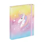 BAAGL Desky na školní sešity A5 Rainbow Unicorn