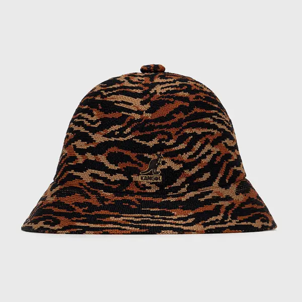 Klobouk Kangol hnědá barva, K3411.TT263-TT263
