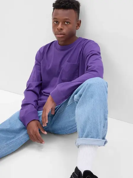 GAP Teen tričko organic cotton pocket - Kluci