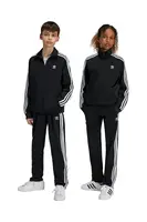 Dětské tepláky adidas Originals FIREBIRD PANTS černá barva, s aplikací, IY9805