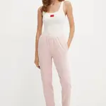 Kalhoty HUGO SPORTY LOGO_PANTS růžová barva, 50520499
