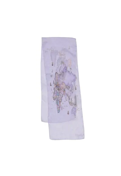 Ľahký šál s potlačou