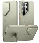 Suritch MagSafe Kickstand Camprotector obal Samsung Galaxy S26 Ultra, zelený