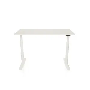 MID.YOU PSACÍ STŮL, bílá, 140/70/71 - 116 cm