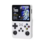 PK01S Přenosná herní konzole s 3,5" IPS displejem, bílá