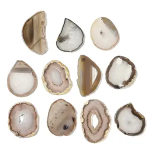 Natural Druzy Agate Big Pendants