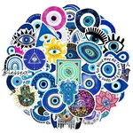 Evil Eye PVC Paper Sticker Labels