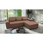 MID.YOU ROHOVÁ SEDAČKA, textil, starorůžová