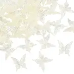 50Pcs Transparent Acrylic Beads