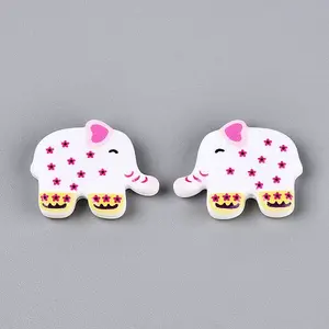 Printed Opaque Resin Beads