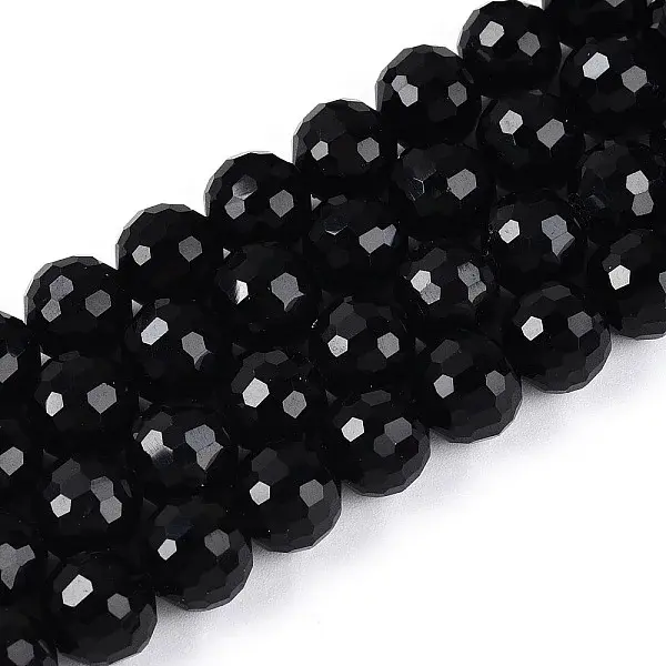 Opaque Solid Color Glass Bead Strands