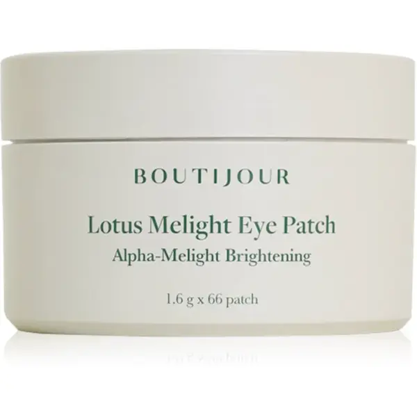 BOUTIJOUR Lotus Melight Eye Patch hydrogelová maska na oční okolí proti vráskám a tmavým kruhům 33 pár