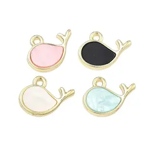 Alloy Epoxy Resin Pendants