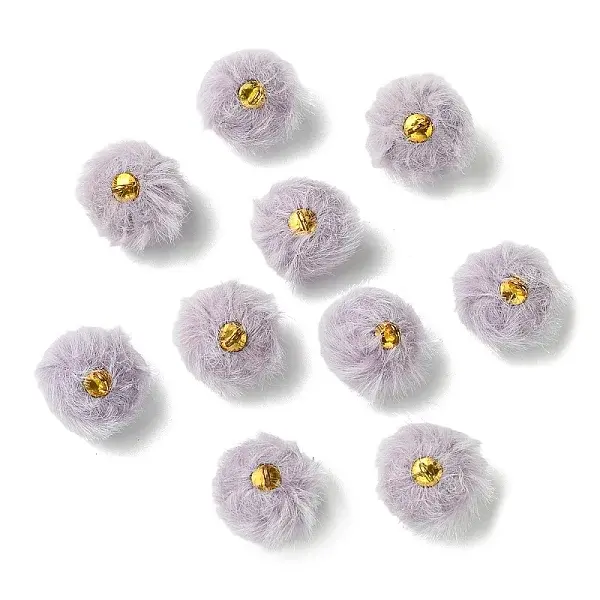 20Pcs Plush Pompom Pendants