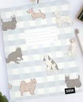 Linkovaný sešit (12 listů) - psíci