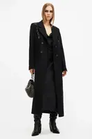 Vlněný kabát AllSaints ELLEN