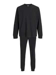 JACK & JONES Tepláková súprava 'JACSolid'  čierna