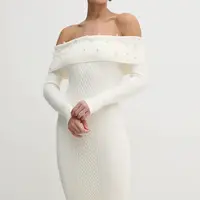 Šaty Guess AMBER béžová barva, mini, W5RK0G Z2YJ2