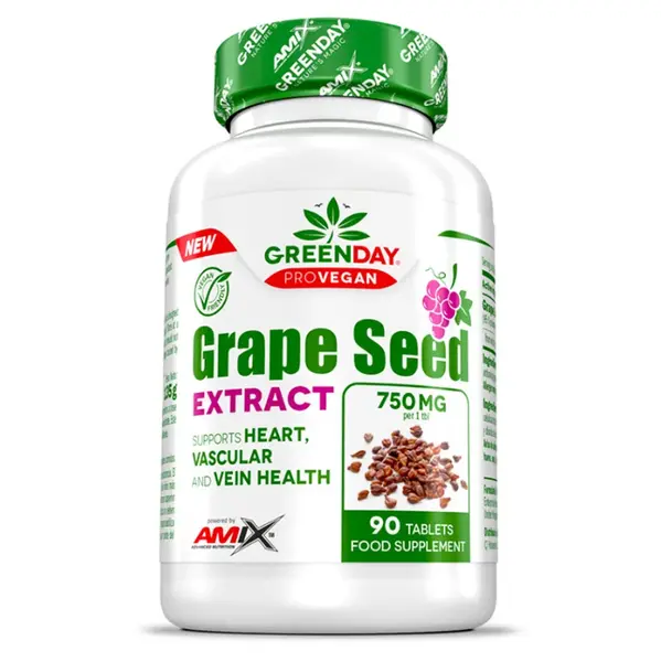 GREENDAY ProVegan Grape seed extract 90 tabliet