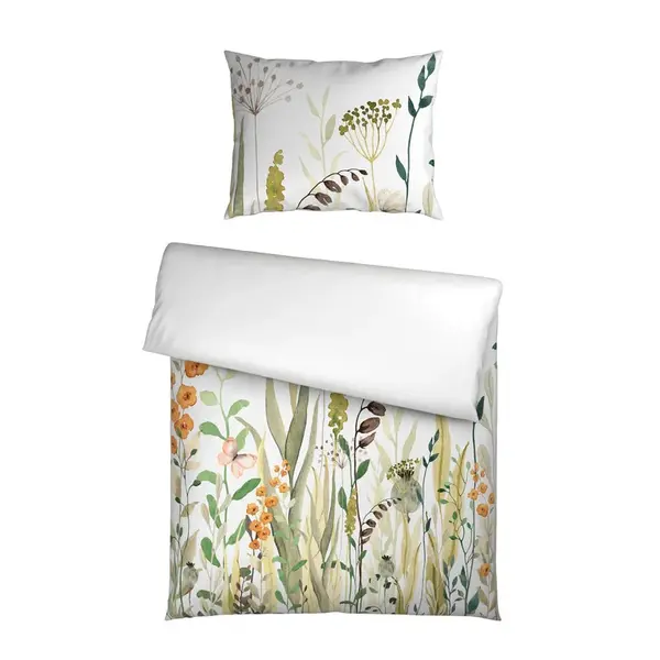 Esposa OBOUSTRANNÉ POVLEČENÍ, satén, zelená, 140/220 cm