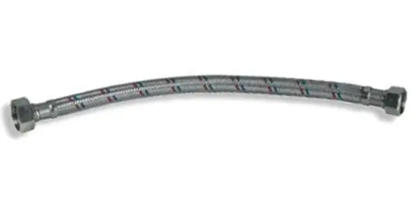 Novaservis Náhradné diely - Hadička M3/8"xM3/8" z nehrdzavejúcej ocele – 80 cm 101/80