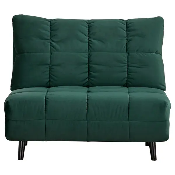 Carryhome ROZKLÁDACÍ KŘESLO NA SPANÍ, textil, zelená