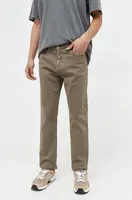 Džíny Hollister Co. pánské, béžová barva