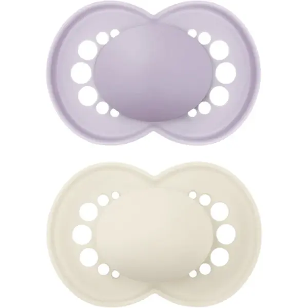 MAM Original 16m+ dudlík Purple/ Beige 2 ks