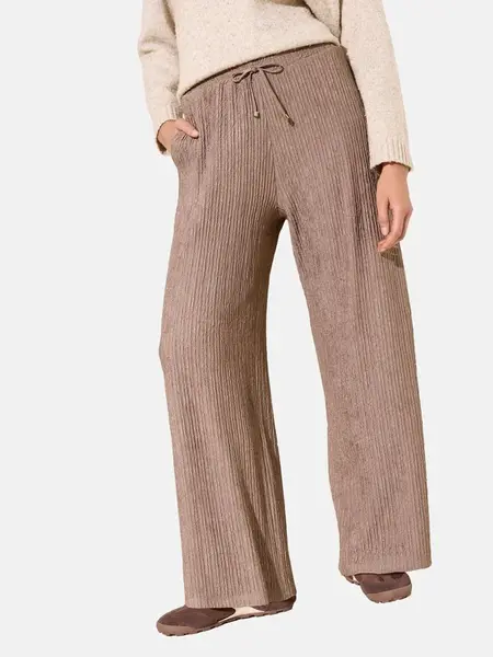 Friends Like These Nohavice  tmavobéžová