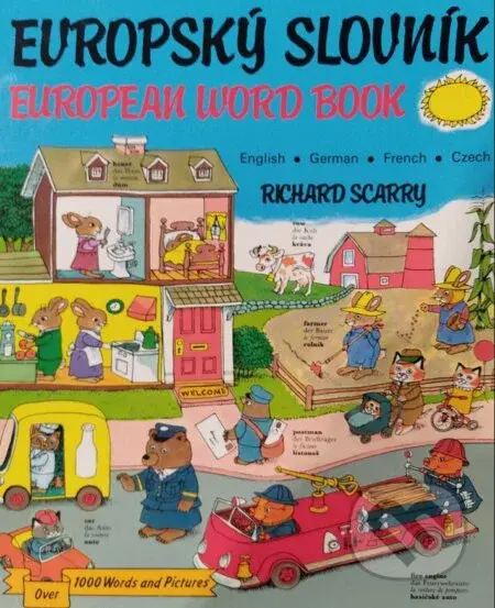 Evropský slovník (European Word Book) - Richard Scarry - kniha z kategorie Jazykové učebnice a slovníky