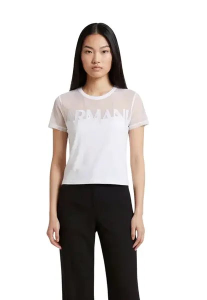 Armani Exchange biely top