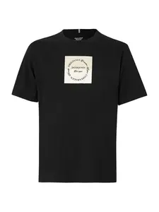 JACK & JONES Tričko 'JORCATSKILLS'  béžová / krémová / čierna
