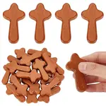 20Pcs Wooden Cross Wall Ornaments