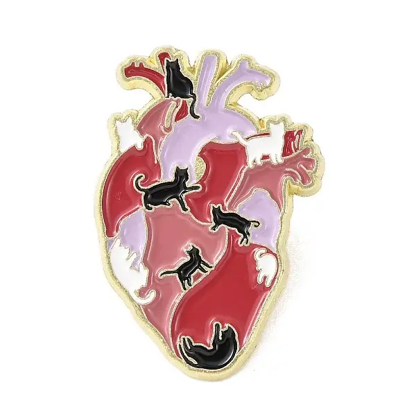 Heart Enamel Pins