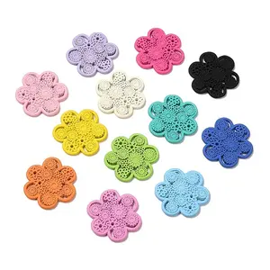 Rubberized Style Acrylic Beads