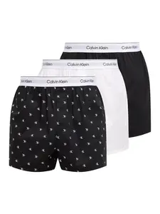Calvin Klein Underwear Boxerky  čierna / biela