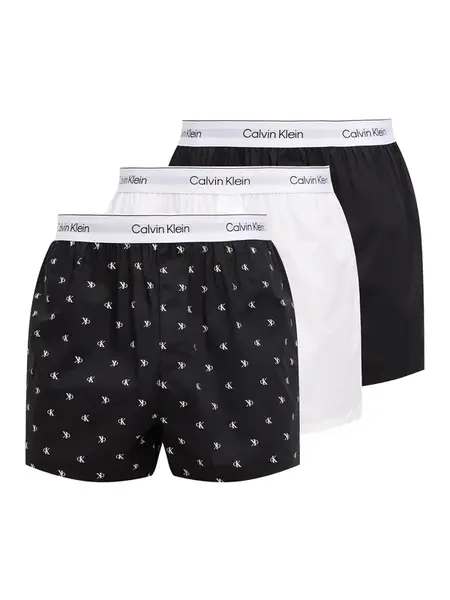 Calvin Klein Underwear Boxerky  čierna / biela