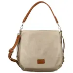 Trendy dámská koženková crossbody kabelka Naiara, zlatá