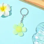 Flower Resin Keychain
