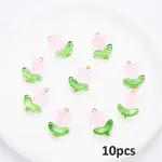 10Pcs Glass Pendants