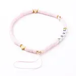 Polymer Clay Heishi Beaded Mobile Straps