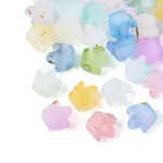 Frosted Transparent Acrylic Beads