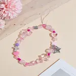 1Pc Resin & Crystal & Alloy and Plastic Mobile Straps for Women