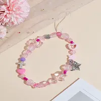 1Pc Resin & Crystal & Alloy and Plastic Mobile Straps for Women