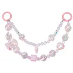 2Pcs Bowknot Heart Plastic Pendant Decorations