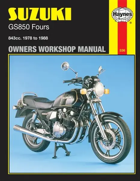 Suzuki GS850 Fours (78 - 88) Haynes Repair Manual - Haynes Publishing