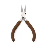 55# Steel Round Nose Pliers with Non-Slip Comfort Grip Handles
