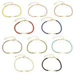10Pcs 10 Colors Nylon Cord Bracelets Making