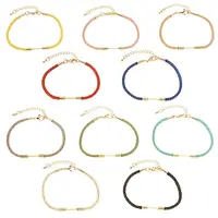 10Pcs 10 Colors Nylon Cord Bracelets Making